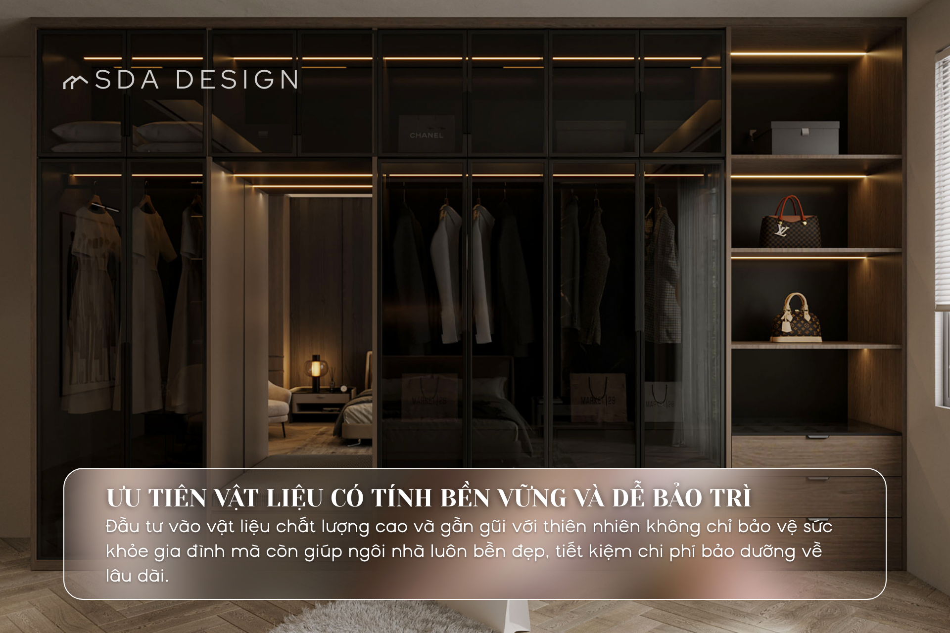 Ưu tiên vật liệu có tính bền vững - SDA Design