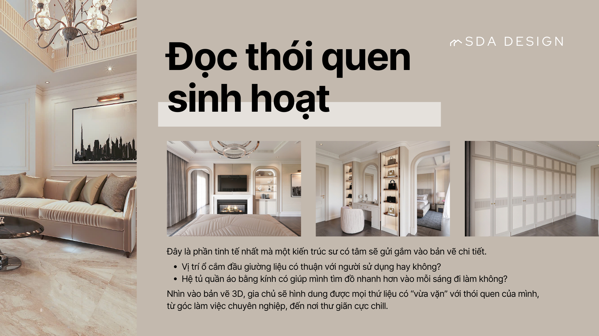 Đọc thói quen sinh hoạt - SDA Design