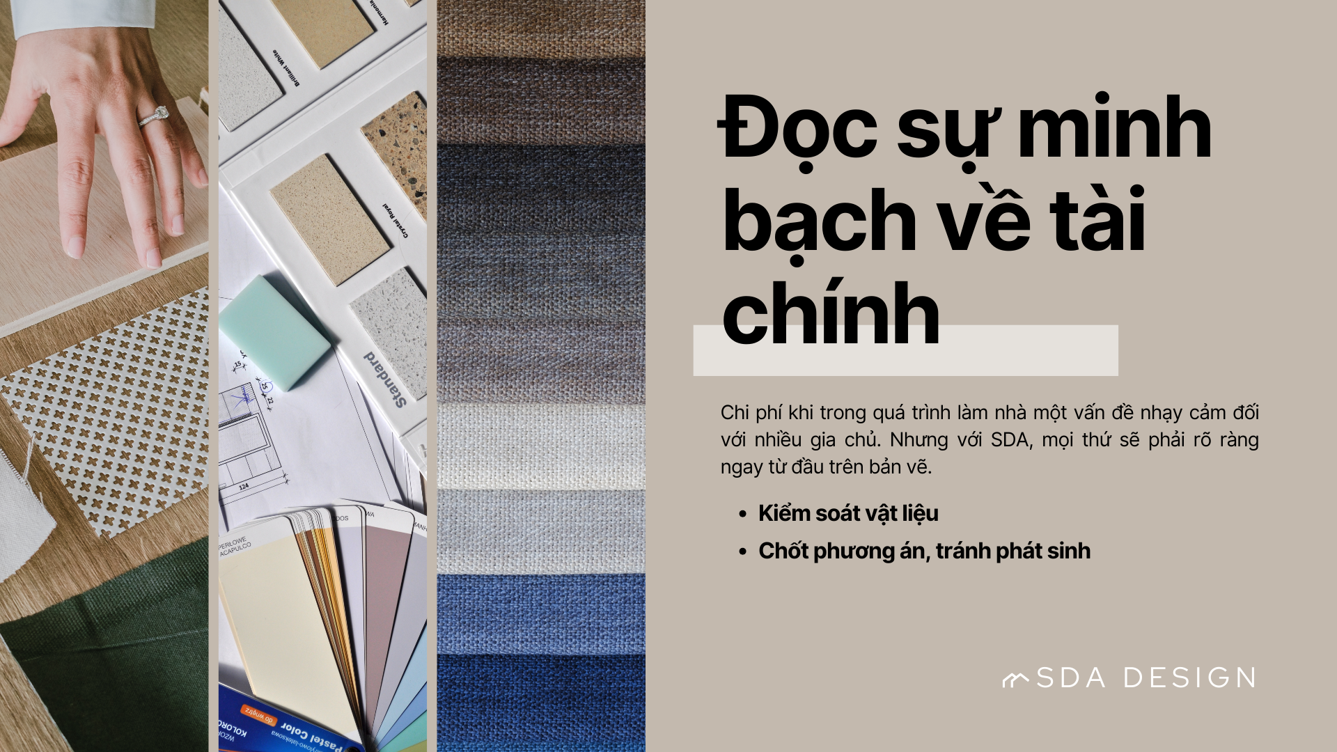 Đọc sự minh bạch về tài chính - SDA Design